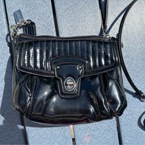 Coach Black Quilted Crossbody Bag